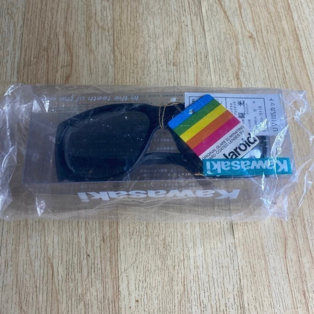 Kawasaki Polaroid vintage retro new original sunglasses 1980s